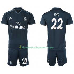 Fußballtrikots Real Madrid ISCO 22 Kinder 2018-2019 Kurzarm Auswärts-trikot kaufen